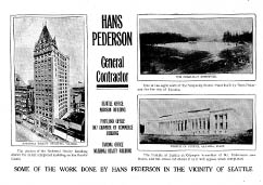 Han Pederson Advertisement, Seattle Times: June 8, 1913