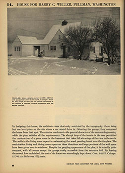 Harry Weller House - 1936 Book of Homes