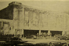 Architect's rendering, Meany Hotel Garage - 1930