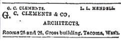 Advertisement - Tacoma Daily News: Sept. 23, 1890